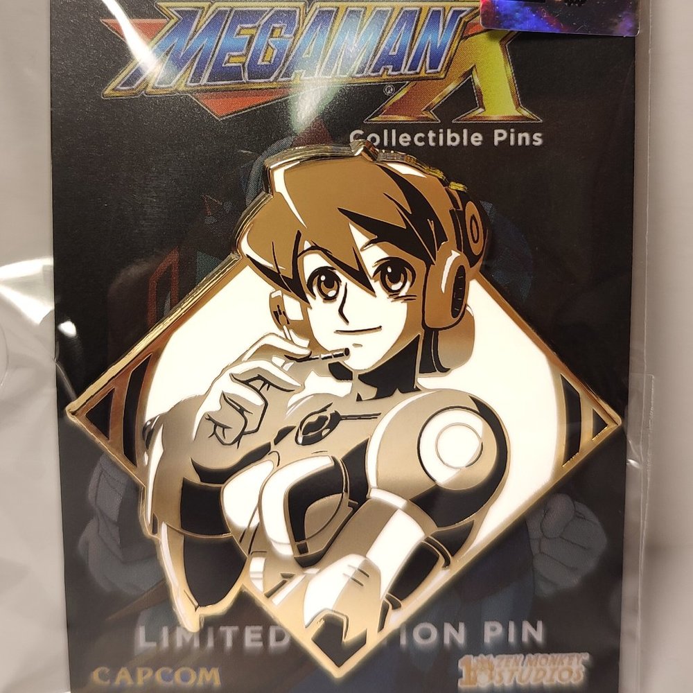 Mega Man X Alia Limited Edition Collectible Pin
